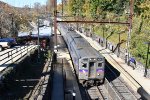 Septa Train # 9316 arriving at Media Station with Silverliner IV # 454 doing the honors